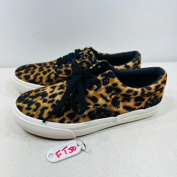Shoes - Polo Ralph Lauren Sneakers Leopard Print Size 4 Women